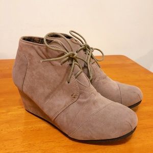 Wedge Ankle Booties